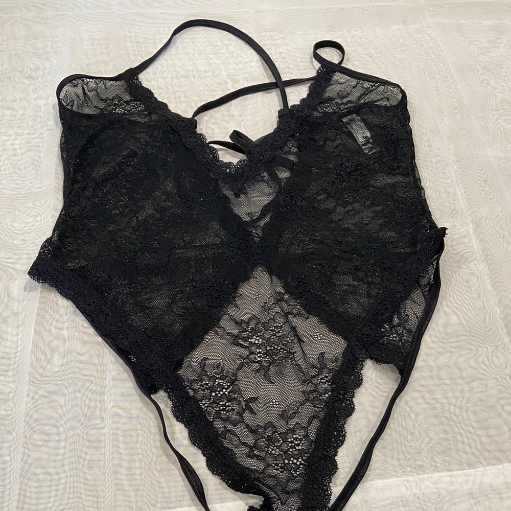 Black Lace Bodysuit